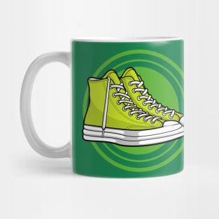 Bright Green Skate Sneaker Mug